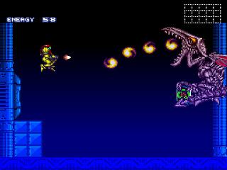 Screenshot Thumbnail / Media File 1 for Super Metroid (Japan, USA) (En,Ja) [Hack by Banana Oyaji v1.06] (~Metroid Legacy)